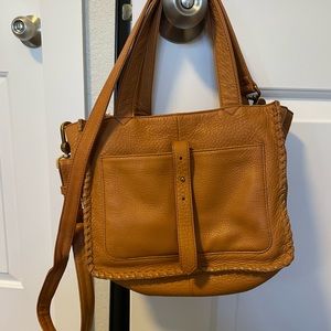 HOBO crossbody bag in Cashew